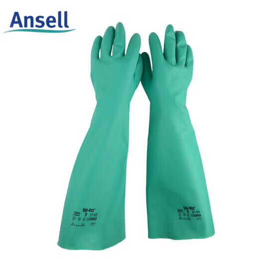 安思爾Ansell 37-185加長(zhǎng)防化手套--廣州個(gè)體防護(hù)用品